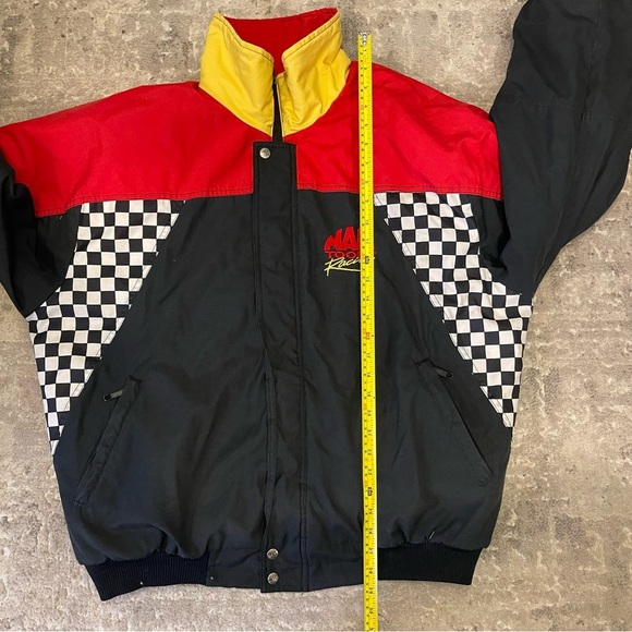 Vintage Mac Tools Racing Bomber Jacket - Checkered Flag Patterns - Men’s XXL - Picture 12 of 16